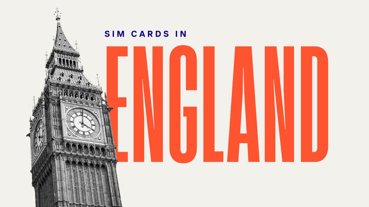 Best SIM Card in England for Visitors – Updated Prices 2026